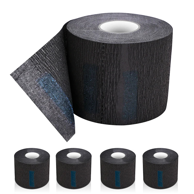 Professional 1/5 Volume Barber Neck Paper Disposable Hair Muffler Collar for Salon Hairdressing Accessories