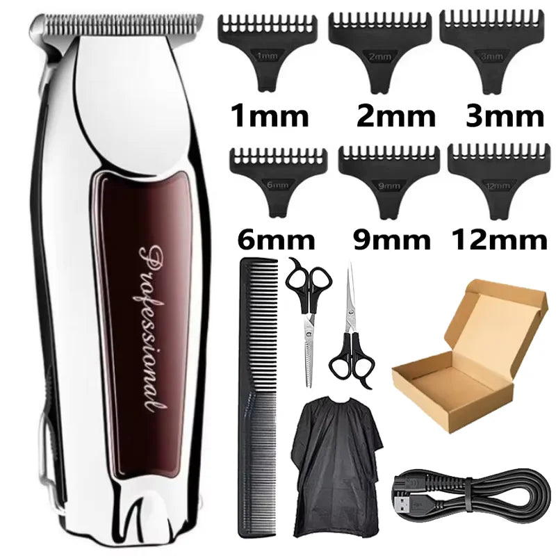 Hair Clipper Hair Trimmer Hair Clipper Professional Barber Trimmer Electric Shaver Hair Cutting Machine Rechargeable Trimmer Men