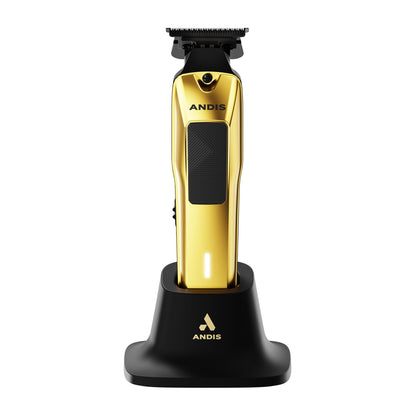 Andis 562312 Phenom Professional Corded/Cordless Hair Clipper, Adjustable Phaze Blade, Close Cutting, Gold