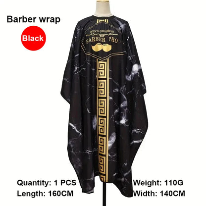 1/2/3pcs Professional Unisex Haircutting Kit  Anti-Stain Cape Durable Easy-Clean Cloth Apron Neck Duster Brush Barber shop tools