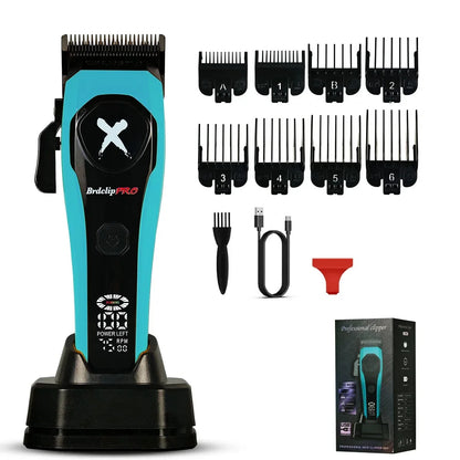 BRDCLIP Professional Hair Clippers Rechargeable Hair Trimmer Charging Base Haircut Machine DLC Blade Clippers For man BRD-619