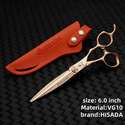 Tijeras de Peluquería Profesional HISADA – Precisión y Estilo Premium