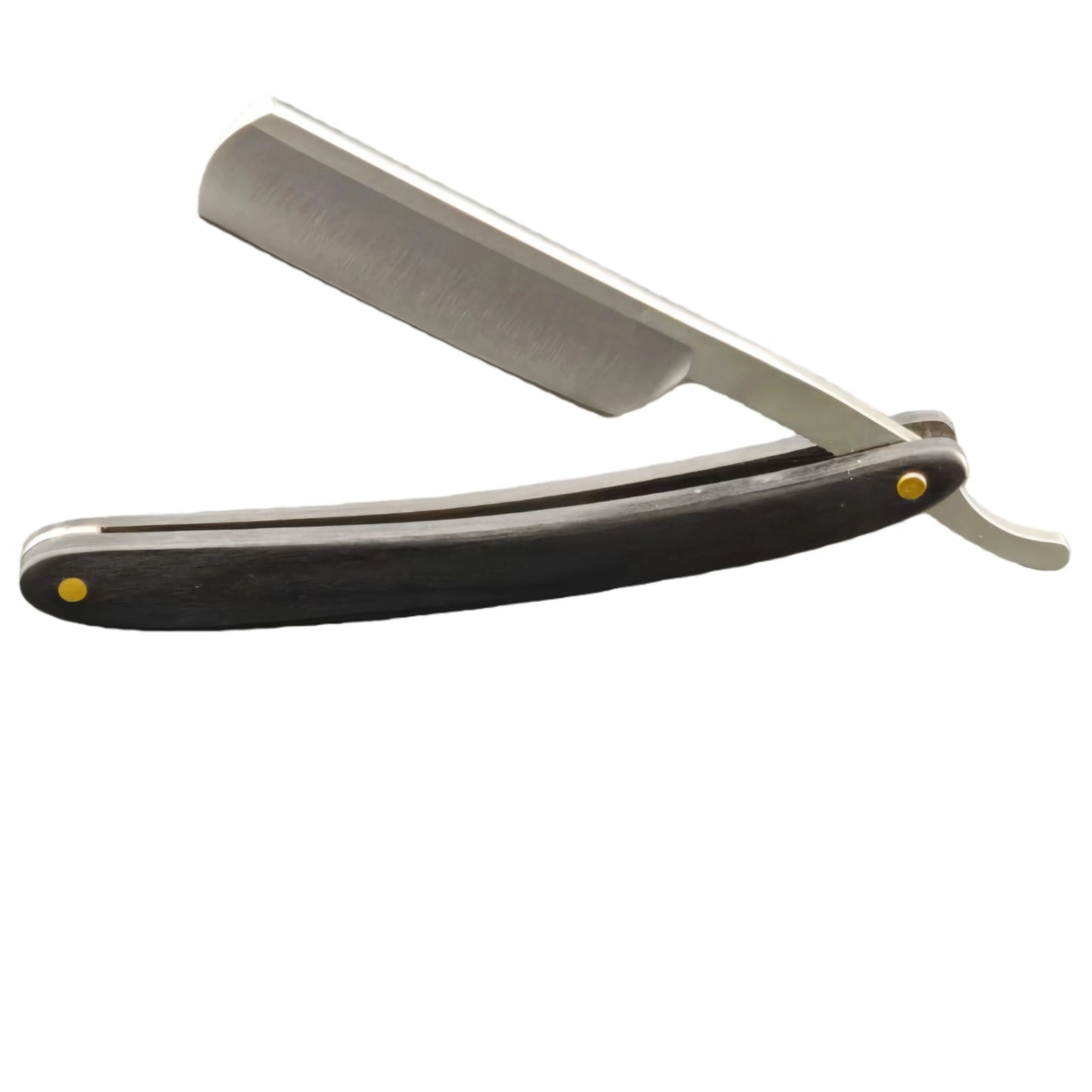 Premium Stainless Steel Straight Edge Barber Razor: Sharp, Folding, Professional Manual Shaver for Precision Beard Shaving