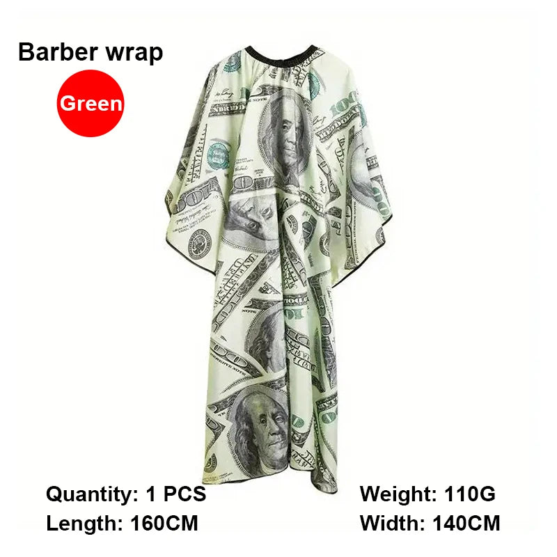1/2/3pcs Professional Unisex Haircutting Kit  Anti-Stain Cape Durable Easy-Clean Cloth Apron Neck Duster Brush Barber shop tools