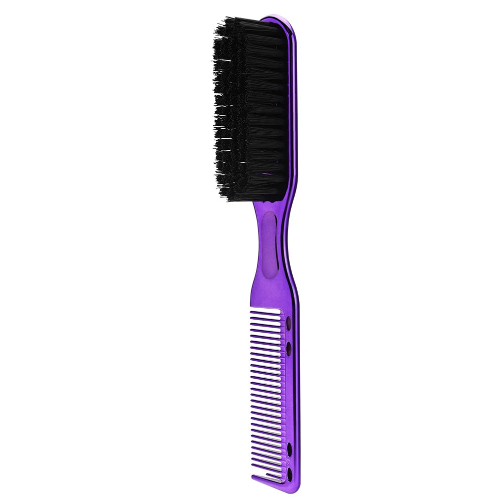 8 color Barber Beard Comb Two-sided Men's Shaving Hairdressing Hair Styling Tool