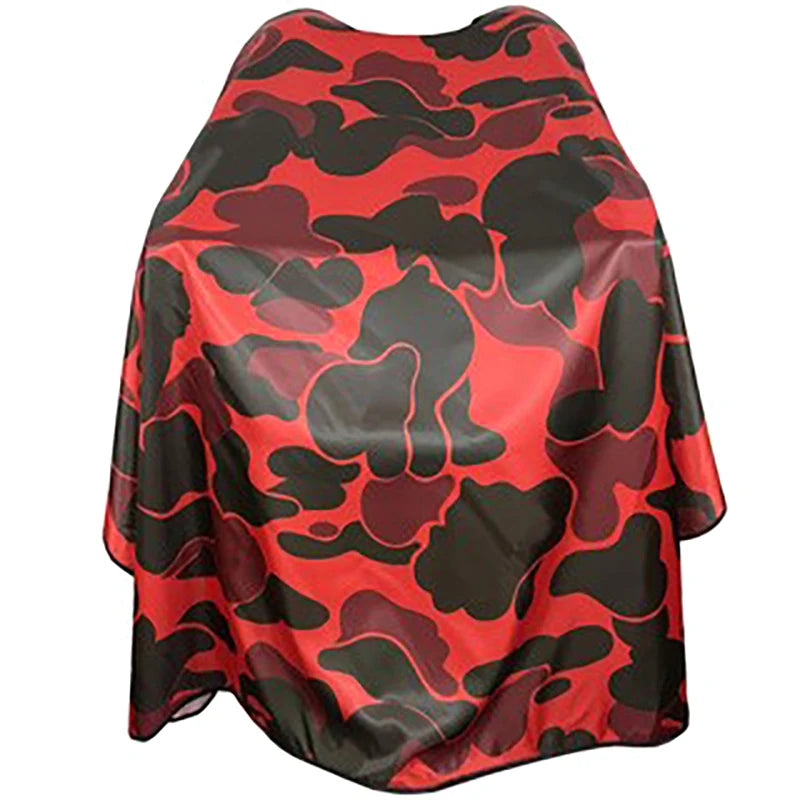 HOT! Barber Hairdresser Camouflage Aprons Anti Static Haircut Capes Professional Barbershop Waterproof Aprons Shawls Salon Tool