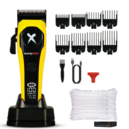 BRDCLIP Professional Hair Clippers Rechargeable Hair Trimmer Charging Base Haircut Machine DLC Blade Clippers For man BRD-619