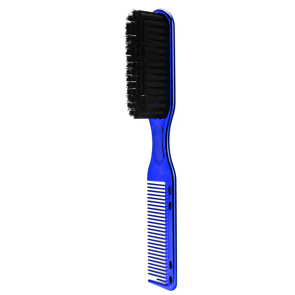 8 color Barber Beard Comb Two-sided Men's Shaving Hairdressing Hair Styling Tool