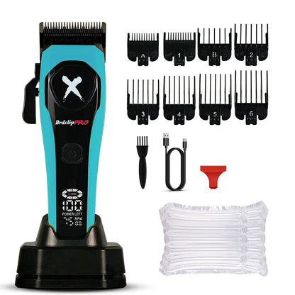 BRDCLIP Professional Hair Clippers Rechargeable Hair Trimmer Charging Base Haircut Machine DLC Blade Clippers For man BRD-619