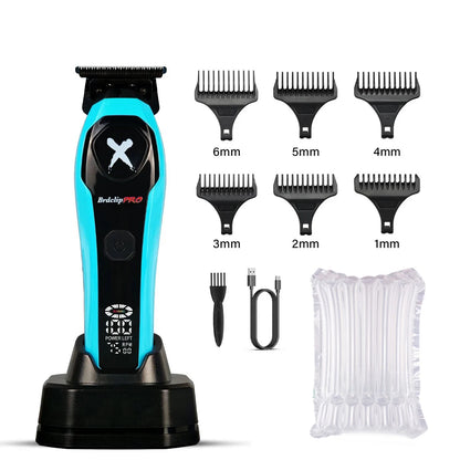 BRDCLIP Professional Hair Clippers Rechargeable Hair Trimmer Charging Base Haircut Machine DLC Blade Clippers For man BRD-619