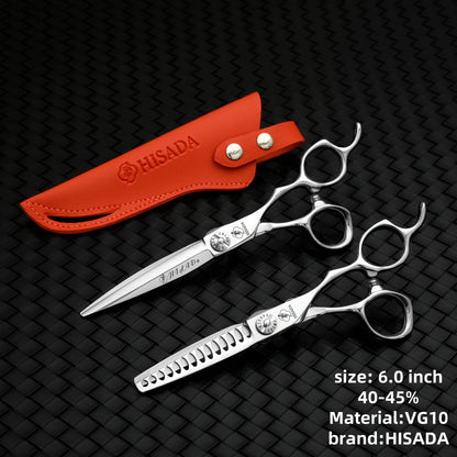 Tijeras de Peluquería Profesional HISADA – Precisión y Estilo Premium