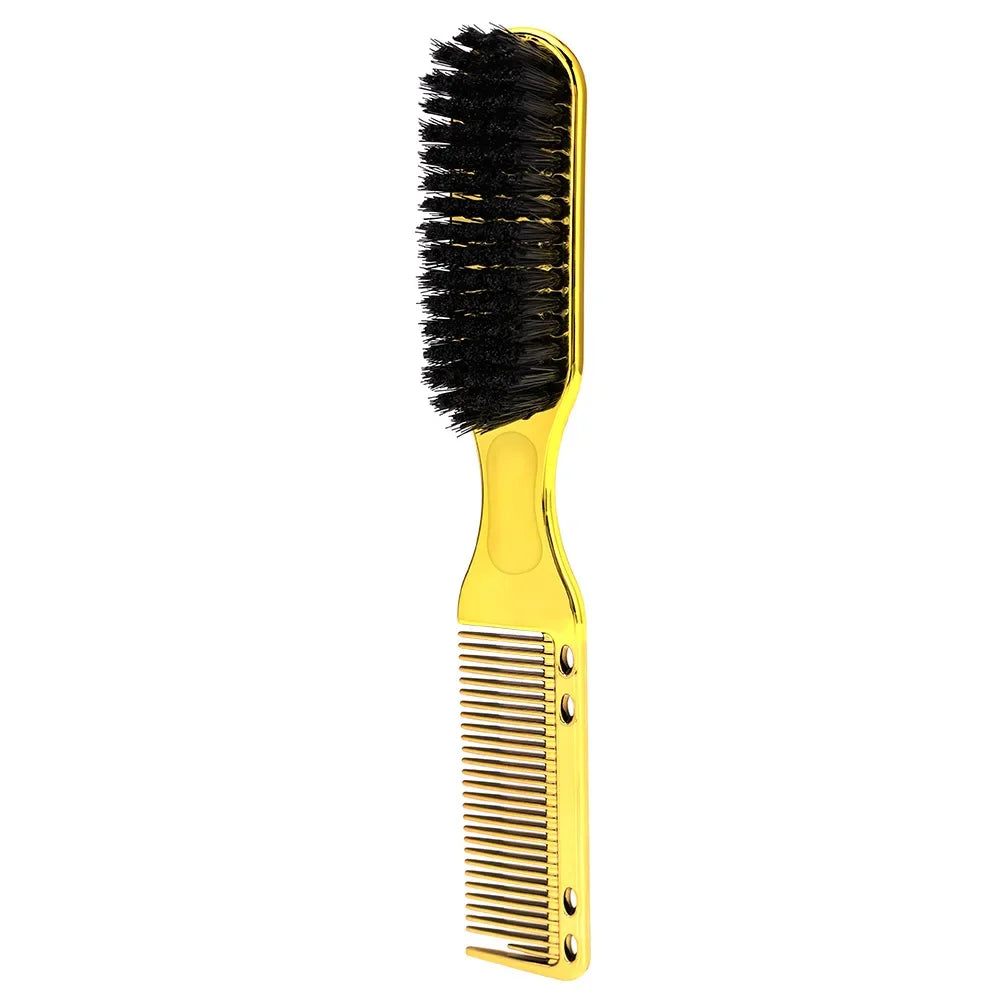 8 color Barber Beard Comb Two-sided Men's Shaving Hairdressing Hair Styling Tool