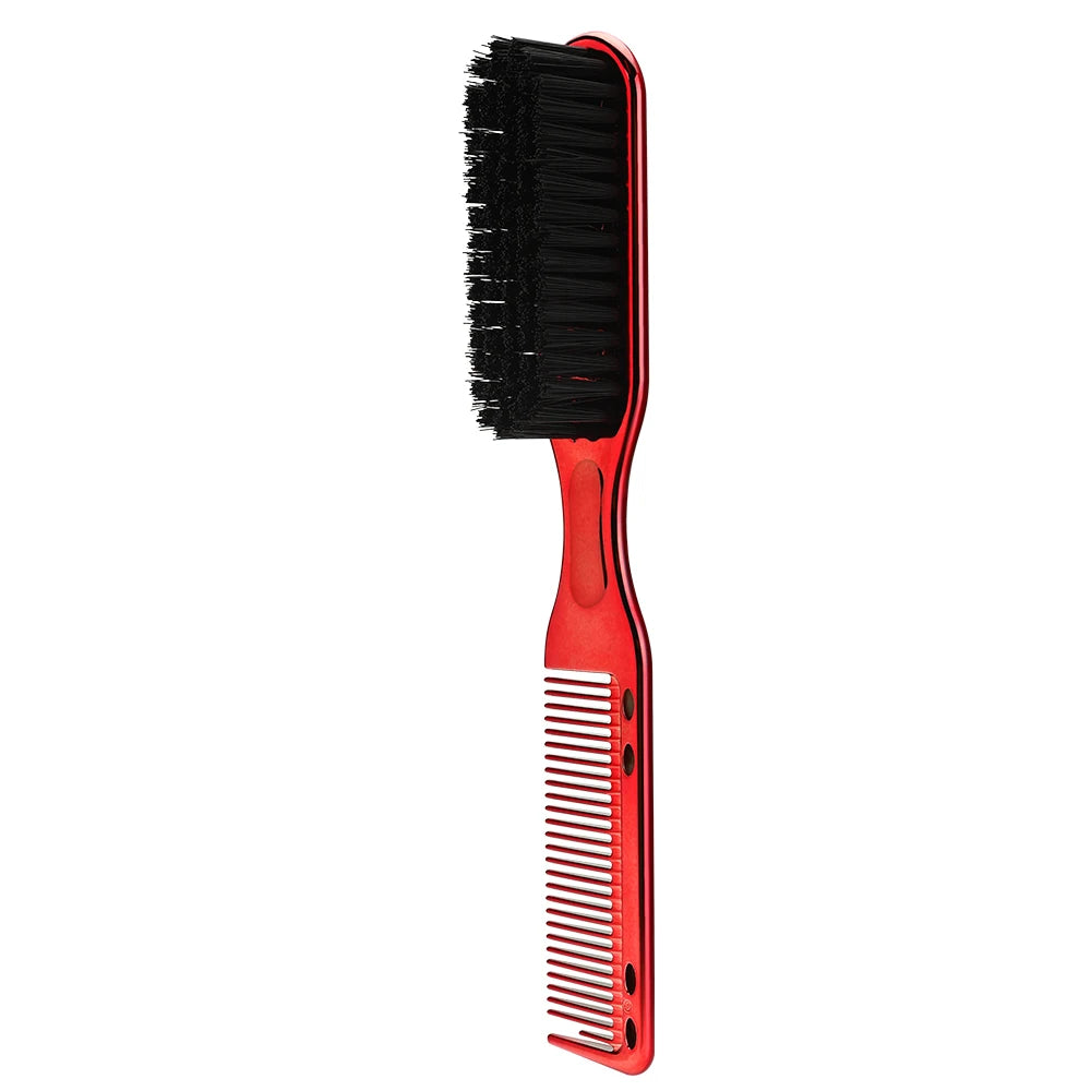 8 color Barber Beard Comb Two-sided Men's Shaving Hairdressing Hair Styling Tool