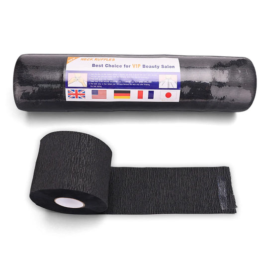 Professional 1/5 Volume Barber Neck Paper Disposable Hair Muffler Collar for Salon Hairdressing Accessories