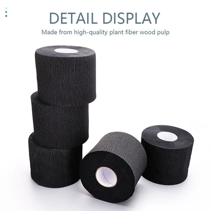 Professional 1/5 Volume Barber Neck Paper Disposable Hair Muffler Collar for Salon Hairdressing Accessories