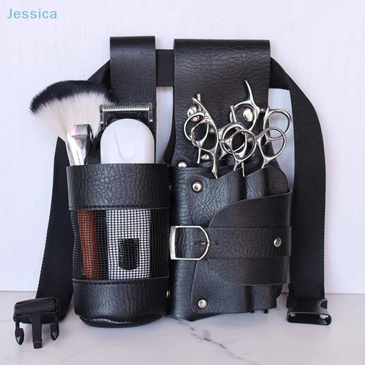 ♥Hairdressing Tool Storage Bag Hair Care Styling Tools Waist Pack With Removable Belt