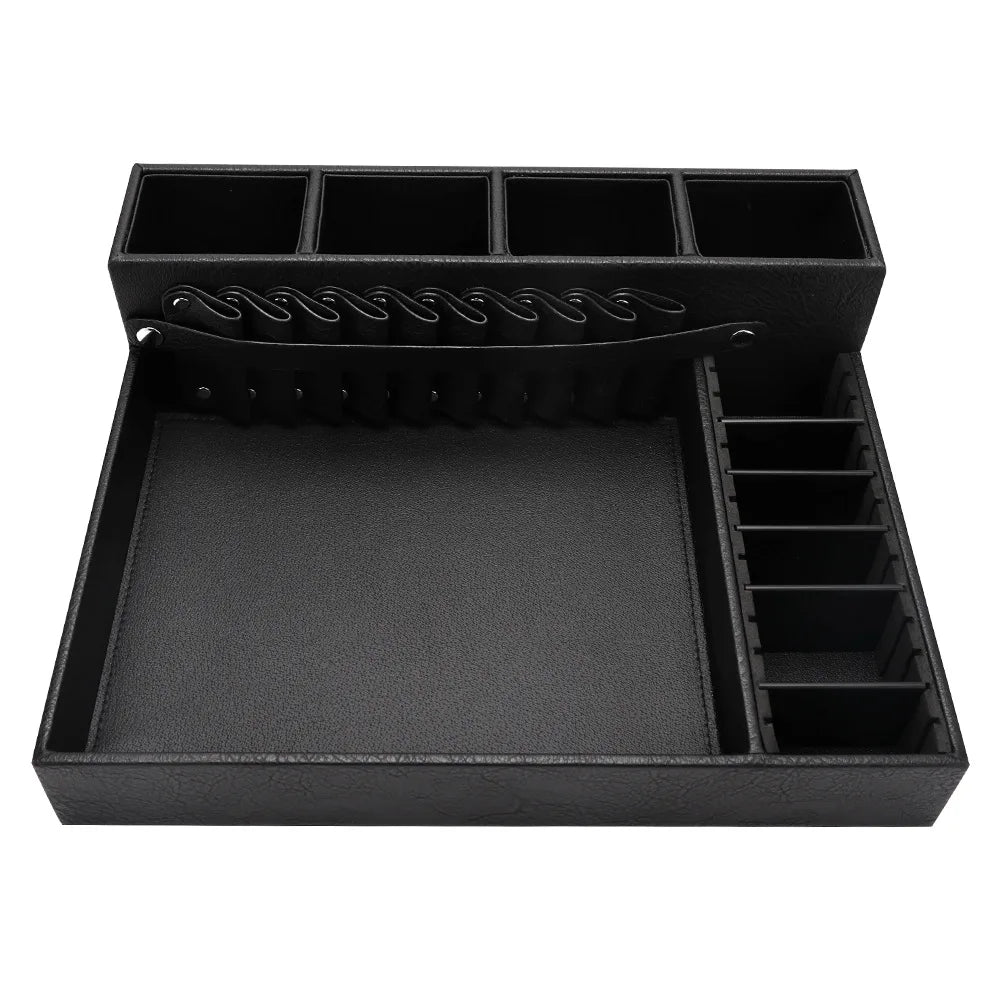 Barber Clipper Tray Haircut Tools Keeper Salon Clipper Organizer Hair Trimmer Holder Electric Hair Clipper Comb Tray Desktop