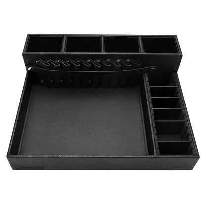 Barber Clipper Tray Haircut Tools Keeper Salon Clipper Organizer Hair Trimmer Holder Electric Hair Clipper Comb Tray Desktop