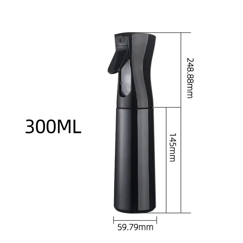 200ml/300ml Hair Continuous Spray Bottle Alcohol Bottle Makeup Spray Bottle Fine Mist Water Spray Bottle for Salons Barber Tools