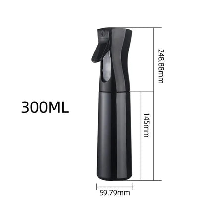 200ml/300ml Hair Continuous Spray Bottle Alcohol Bottle Makeup Spray Bottle Fine Mist Water Spray Bottle for Salons Barber Tools