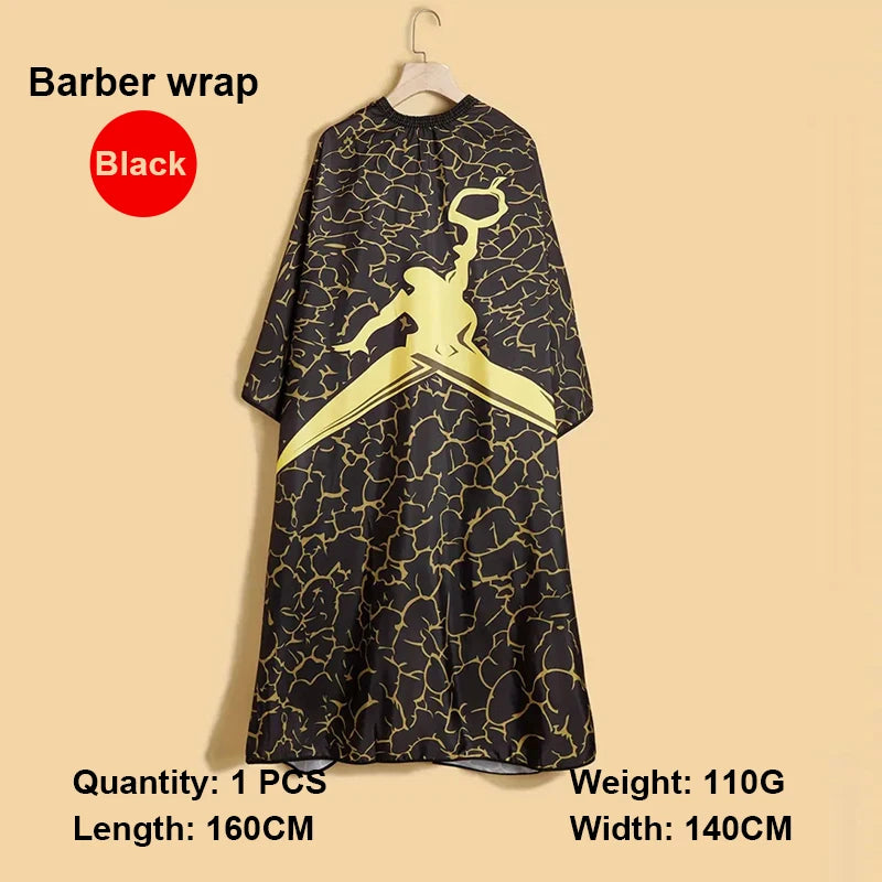 1/2/3pcs Professional Unisex Haircutting Kit  Anti-Stain Cape Durable Easy-Clean Cloth Apron Neck Duster Brush Barber shop tools