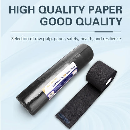 Professional 1/5 Volume Barber Neck Paper Disposable Hair Muffler Collar for Salon Hairdressing Accessories
