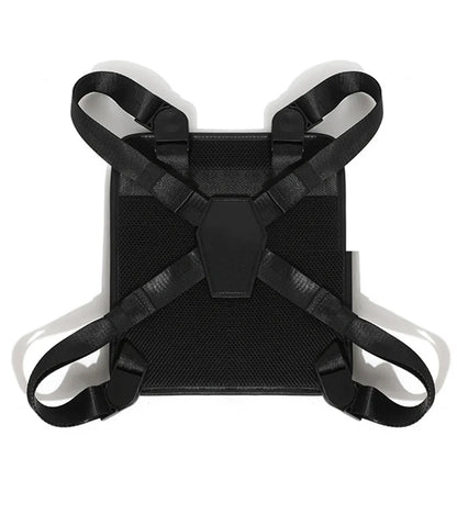 Professional Barber Multifunctional Tool Kit with Shoulder Strap Chest Bag Scissors Comb Bag Salon Home Hairdressing Tools