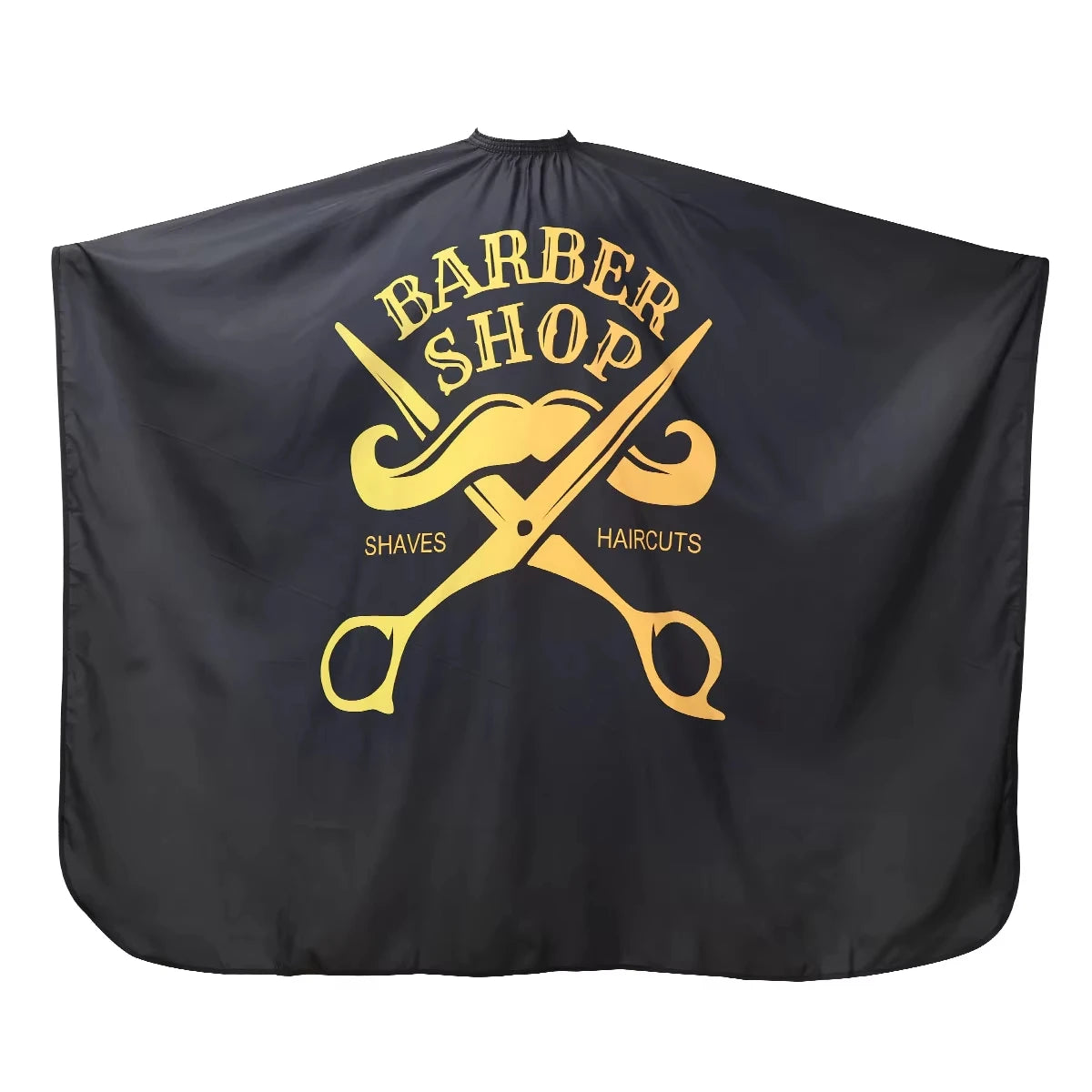 Barber Black Haircut Cloth Hairdresser Apron Hair Cut Cape Hairdress Gown Hairdressing Coat Barbershop Salon Accessory